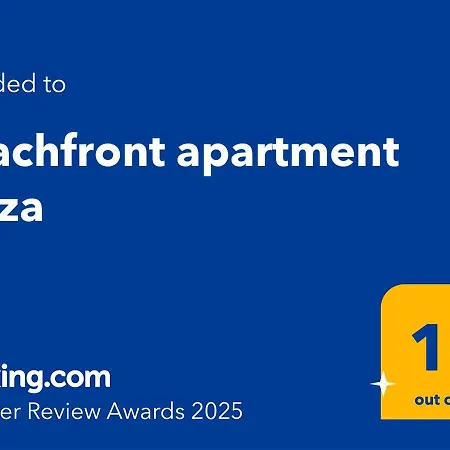 Beachfront Plaza Apartment Omiš